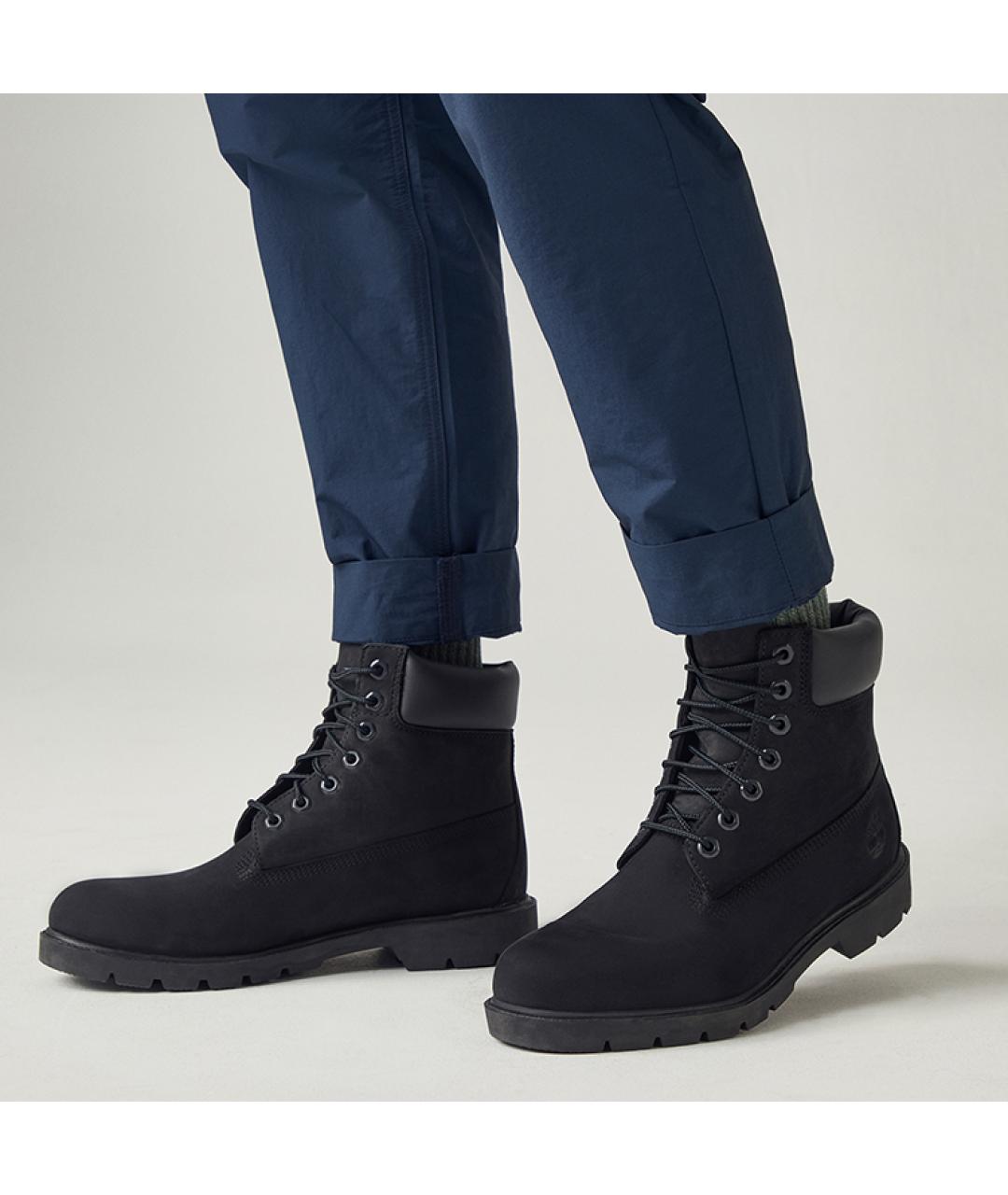 TIMBERLAND Черные кожаные высокие ботинки, фото 6