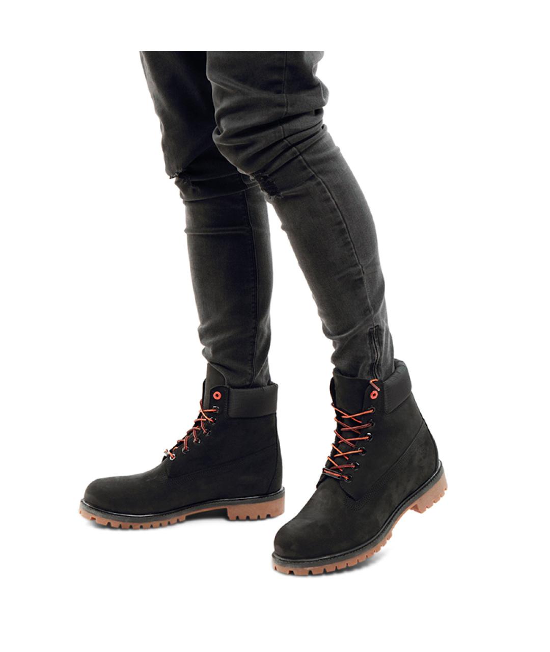 TIMBERLAND Черные высокие ботинки, фото 5