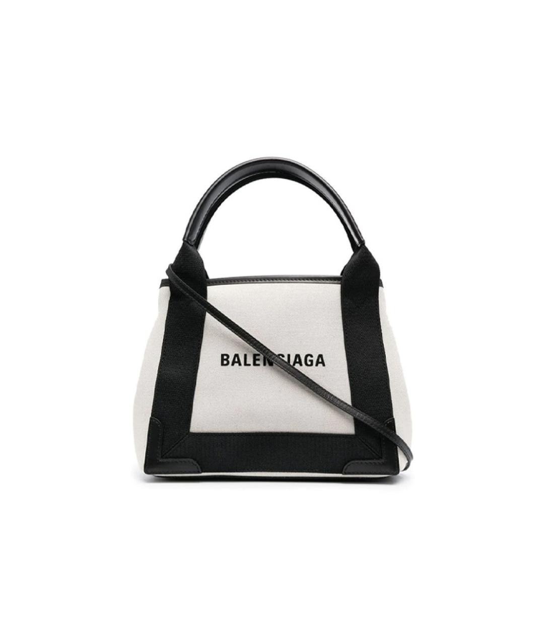 BALENCIAGA Черная тканевая сумка через плечо, фото 6