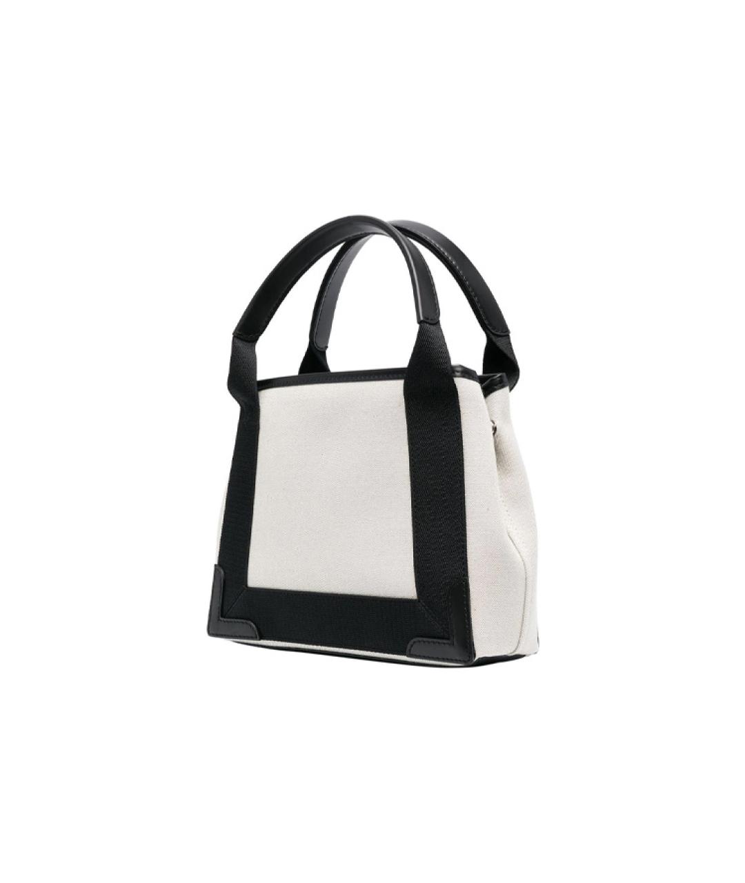 BALENCIAGA Черная тканевая сумка через плечо, фото 2