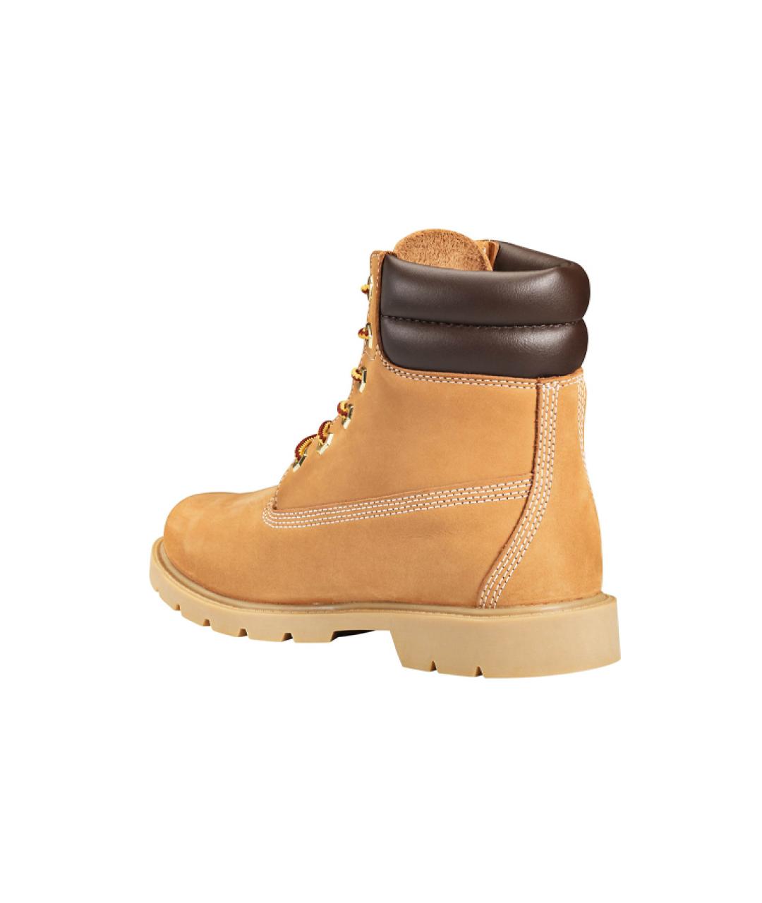 TIMBERLAND Горчичные нубуковые сапоги, фото 4