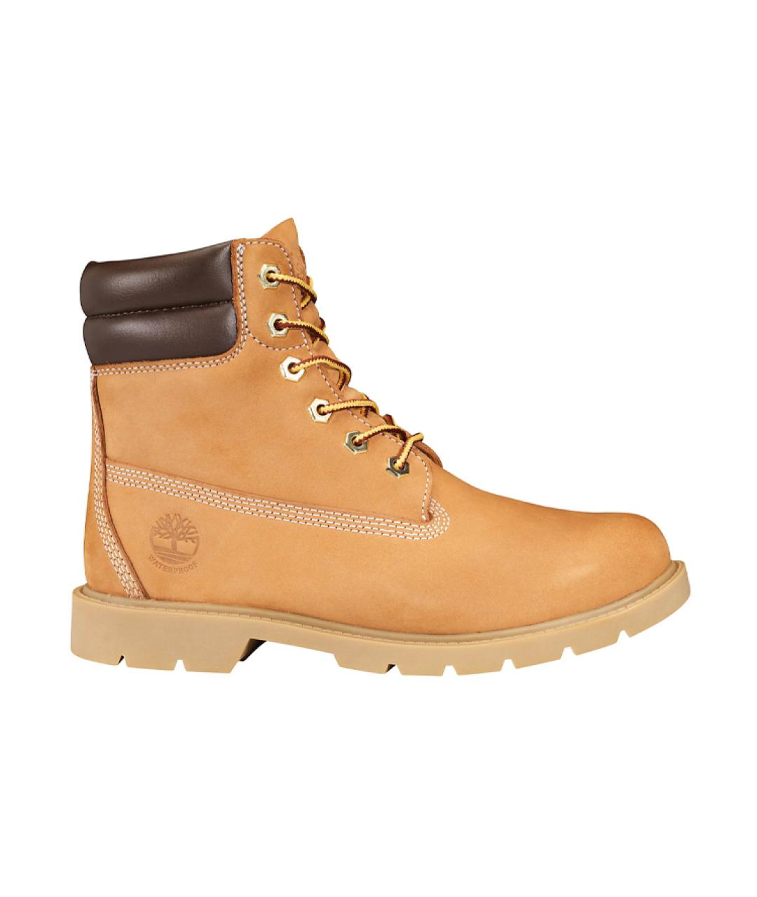 TIMBERLAND Горчичные нубуковые сапоги, фото 1