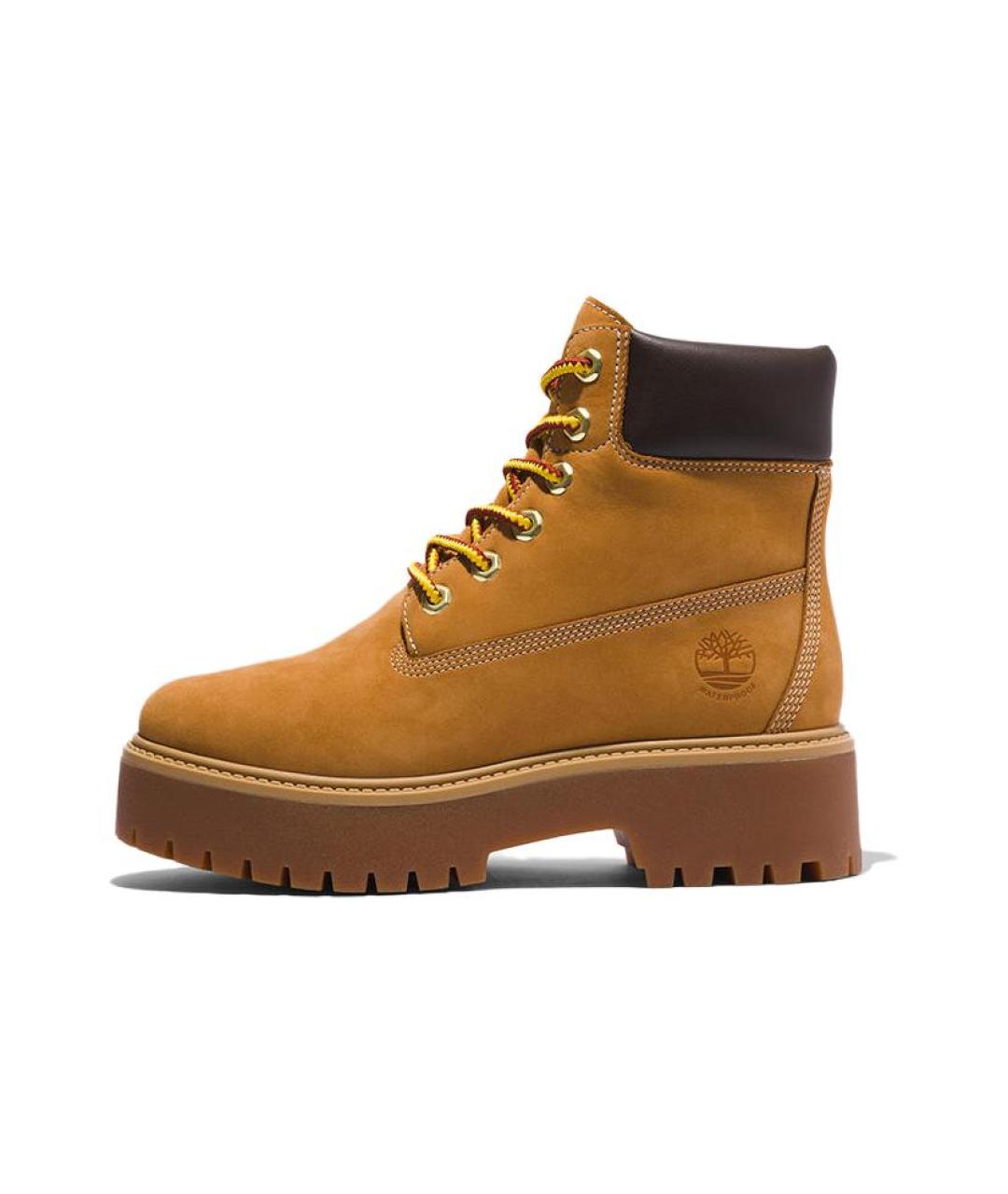 TIMBERLAND Желтые кожаные сапоги, фото 6