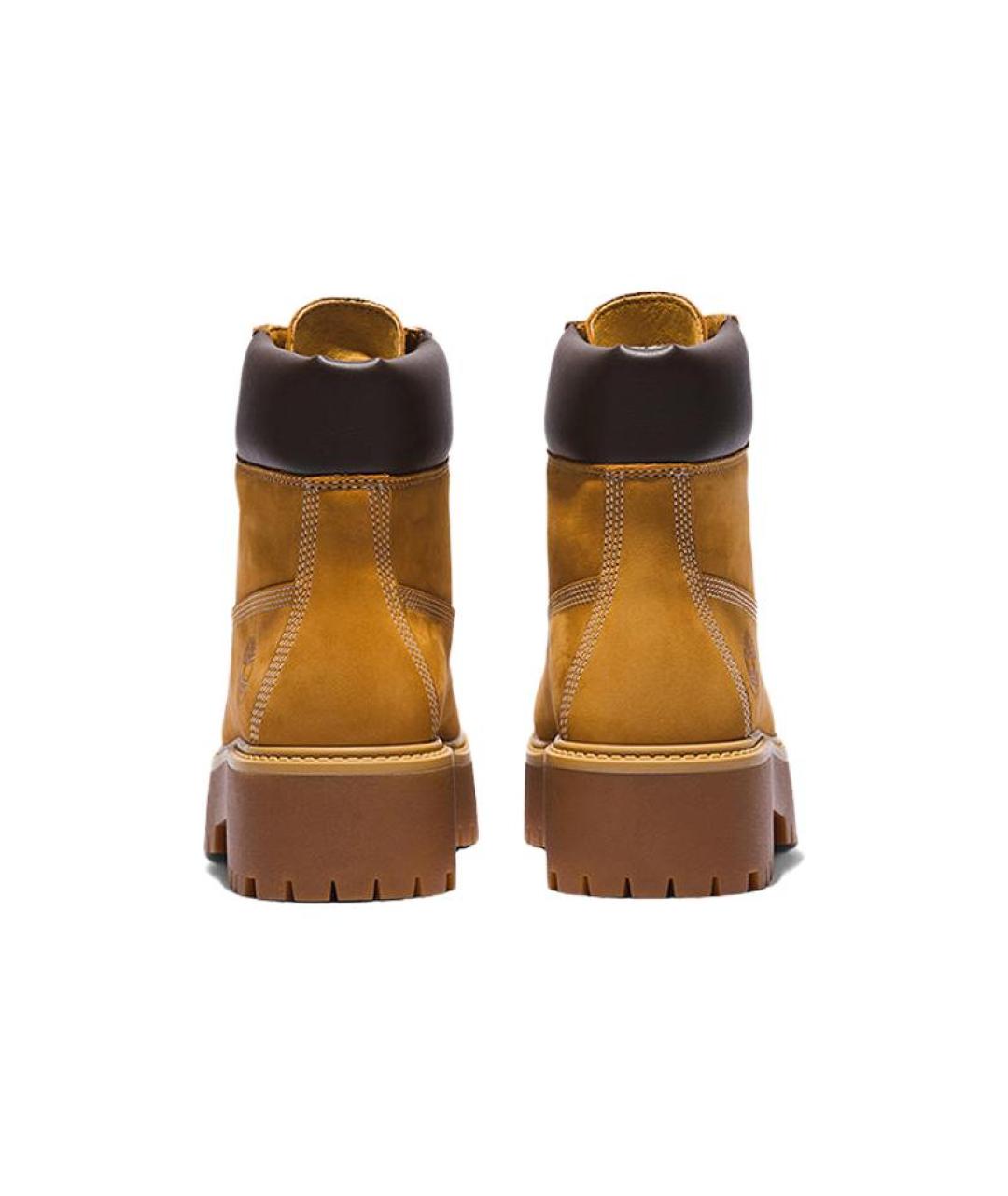 TIMBERLAND Желтые кожаные сапоги, фото 4