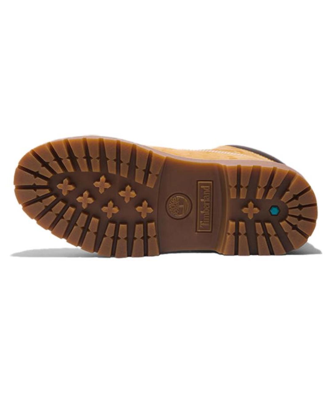 TIMBERLAND Желтые кожаные сапоги, фото 5