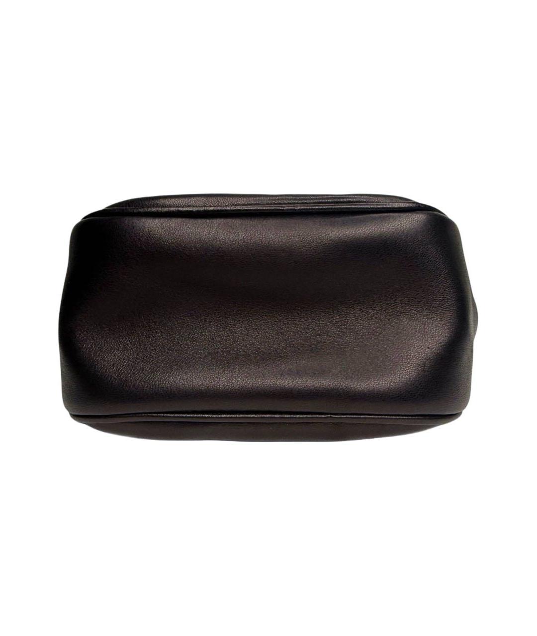 MAISON MARGIELA Черная кожаная сумка через плечо, фото 6