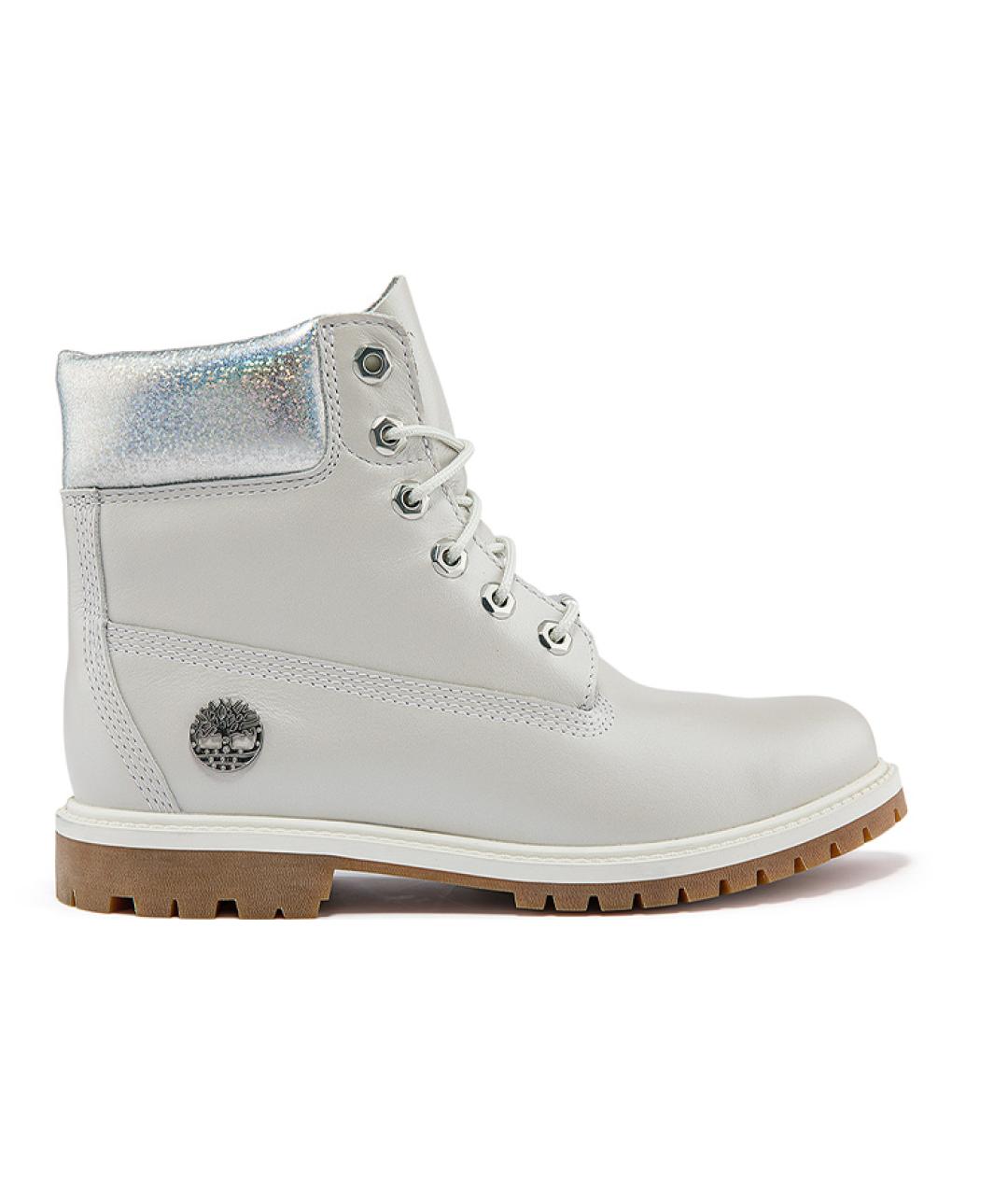 TIMBERLAND Серые кожаные полусапоги, фото 1