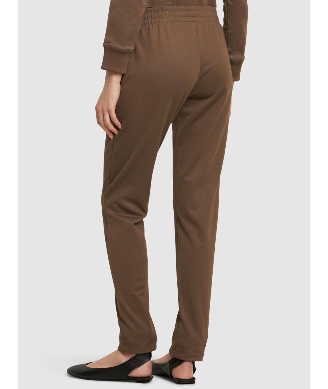 THE ATTICO Коричневые спортивные брюки и шорты, фото 6