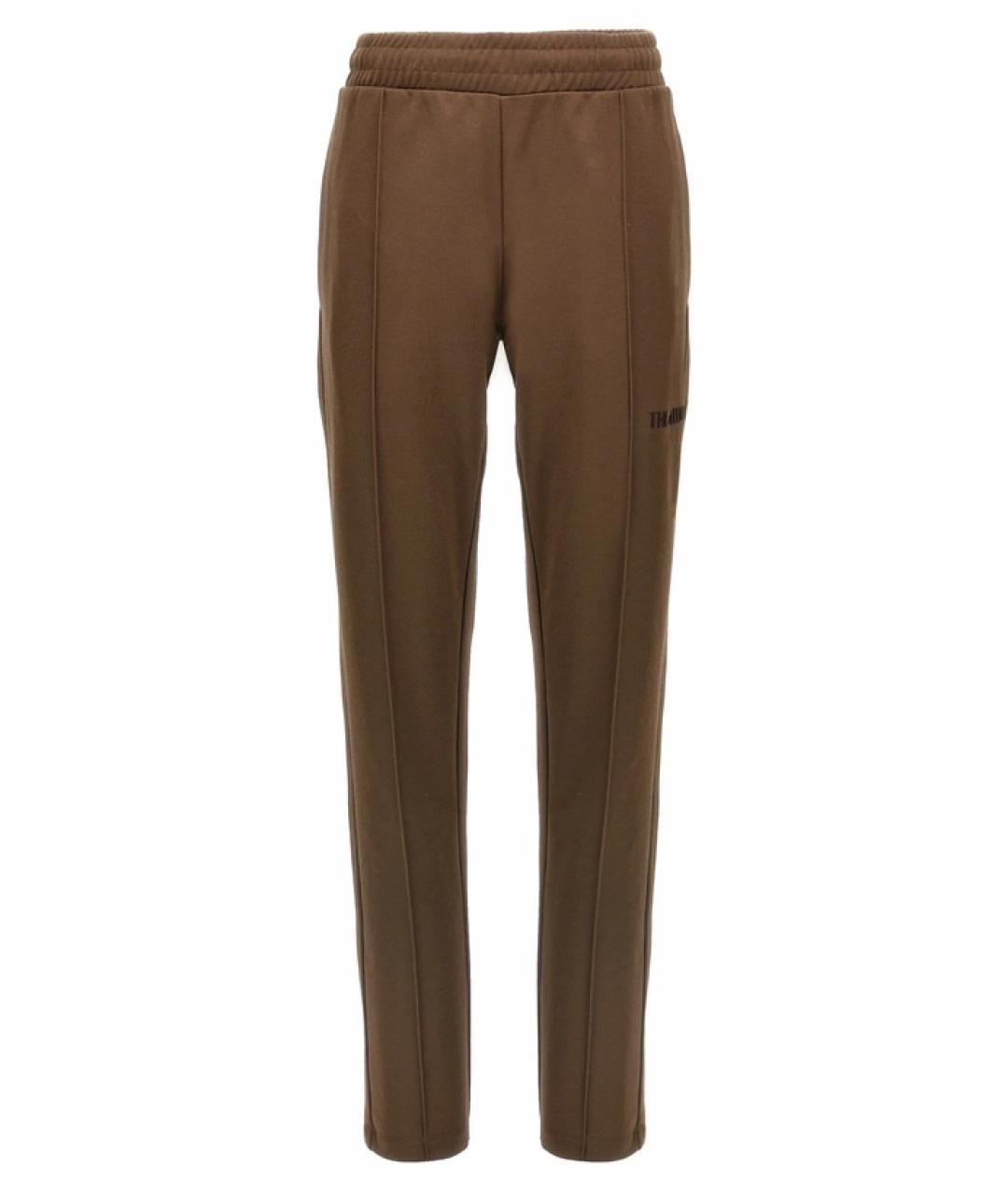 THE ATTICO Коричневые спортивные брюки и шорты, фото 1