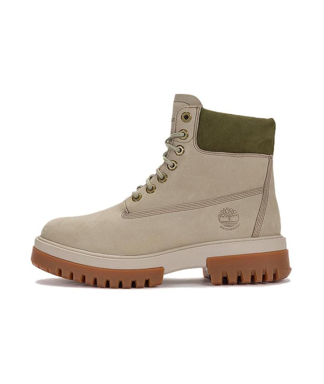 TIMBERLAND Бежевые высокие ботинки, фото 2