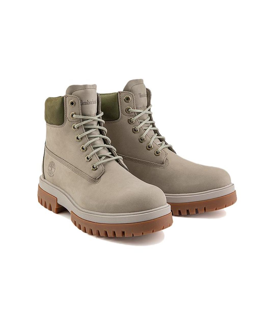 TIMBERLAND Бежевые высокие ботинки, фото 3