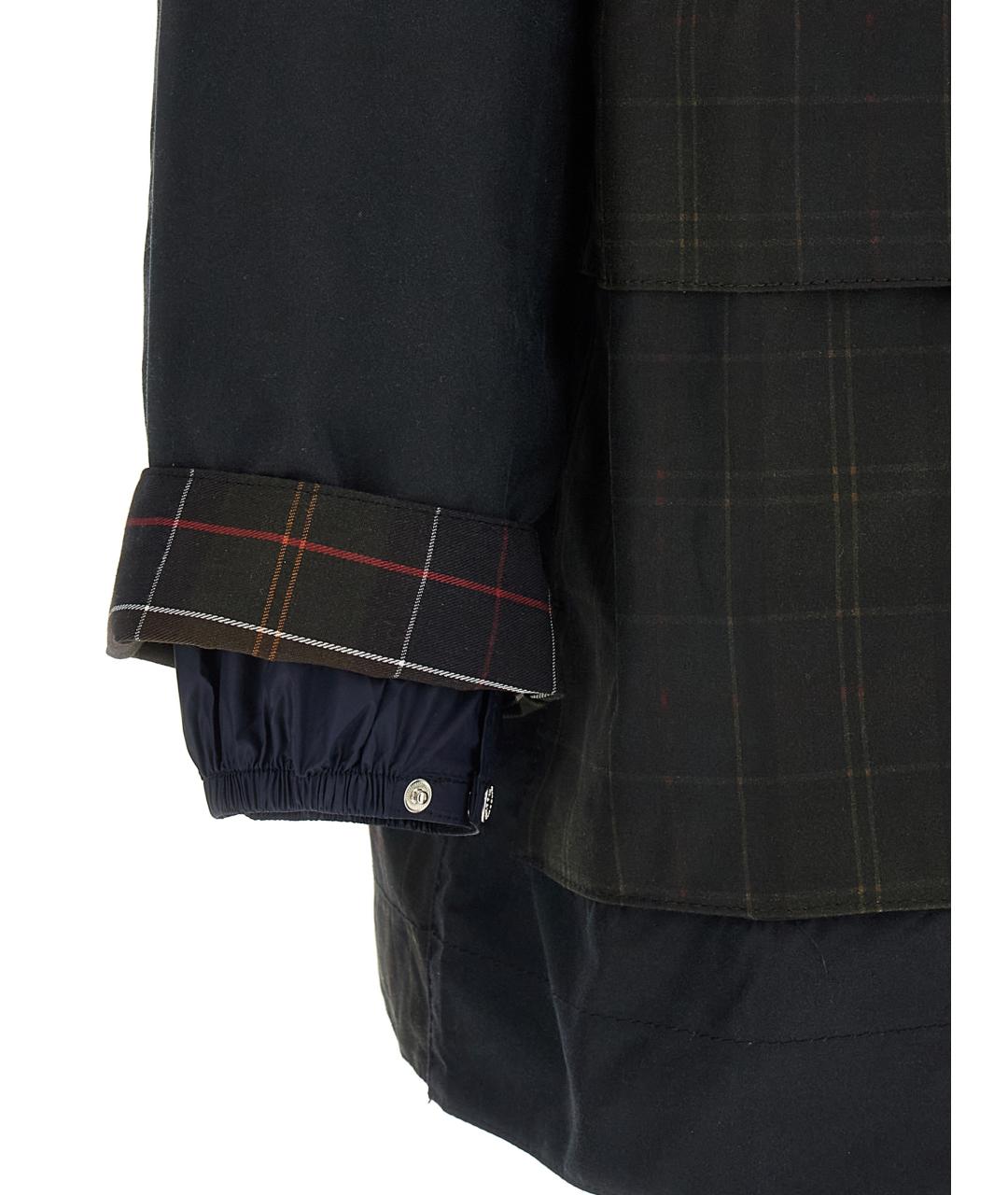 BARBOUR Темно-синяя хлопковая парка, фото 4