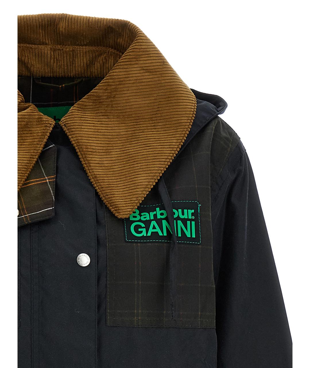 BARBOUR Темно-синяя хлопковая парка, фото 3