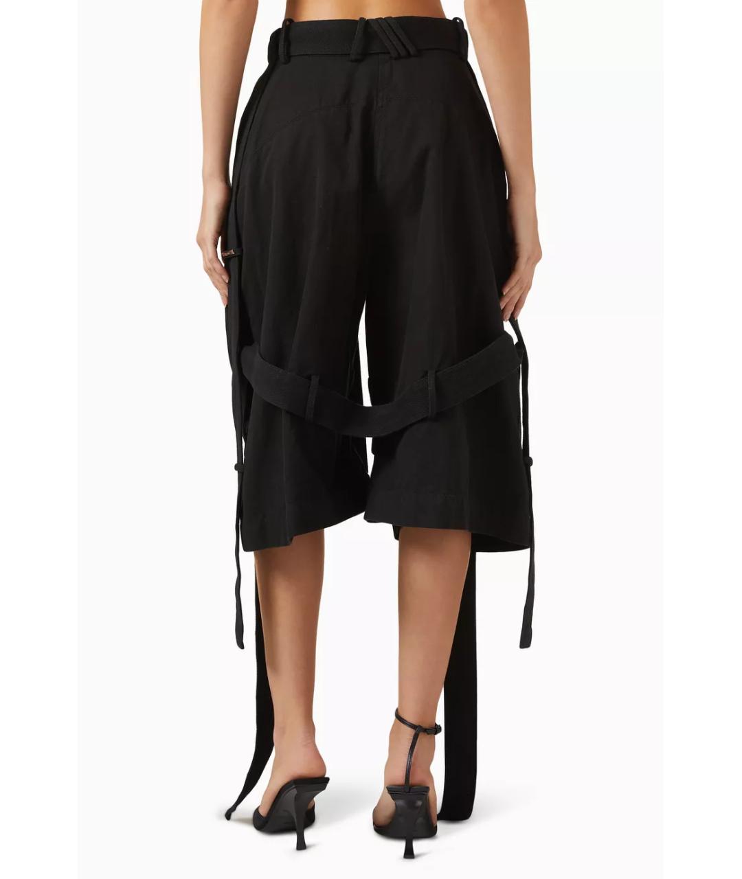 THE ATTICO Черные шорты, фото 7