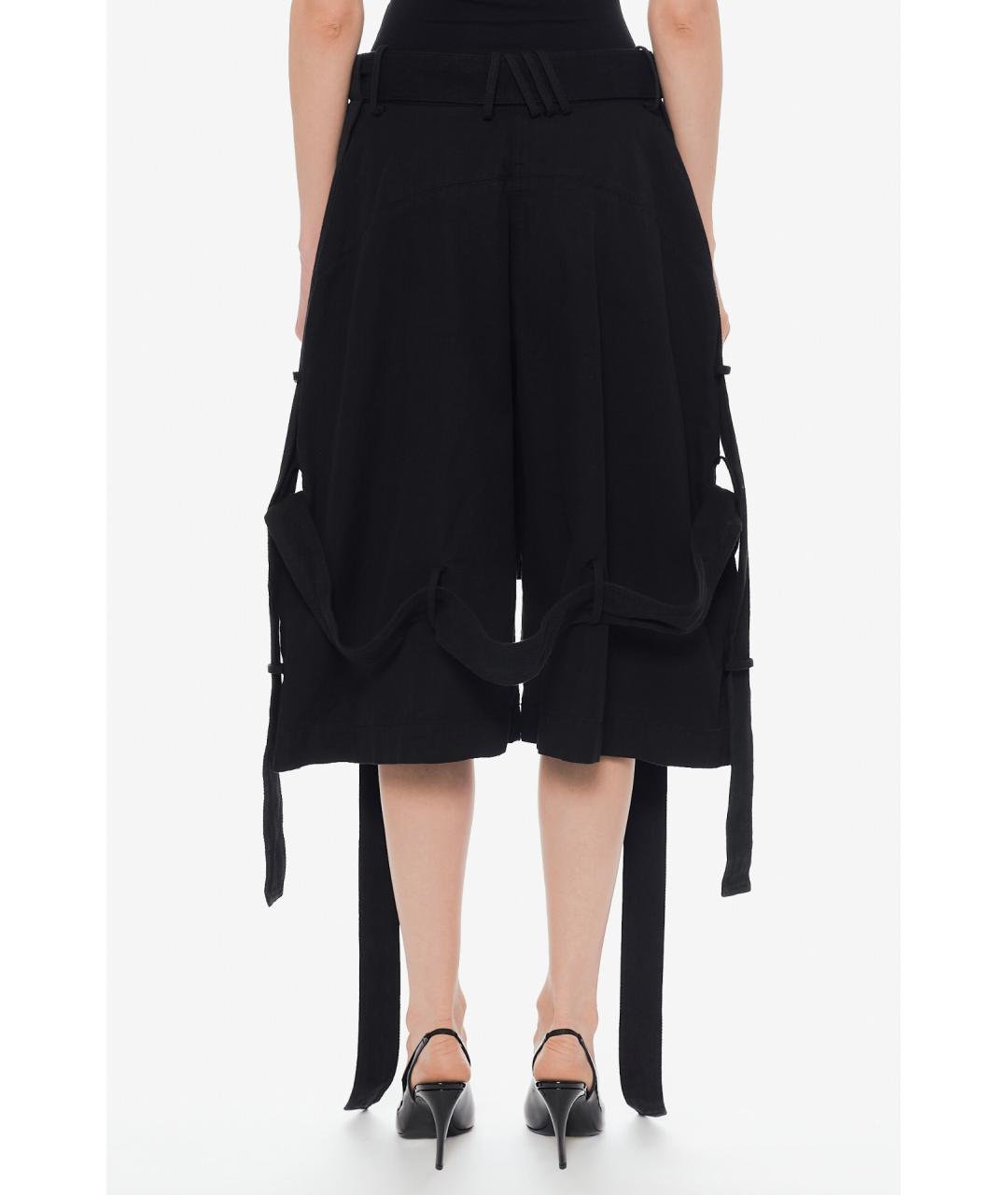 THE ATTICO Черные шорты, фото 4