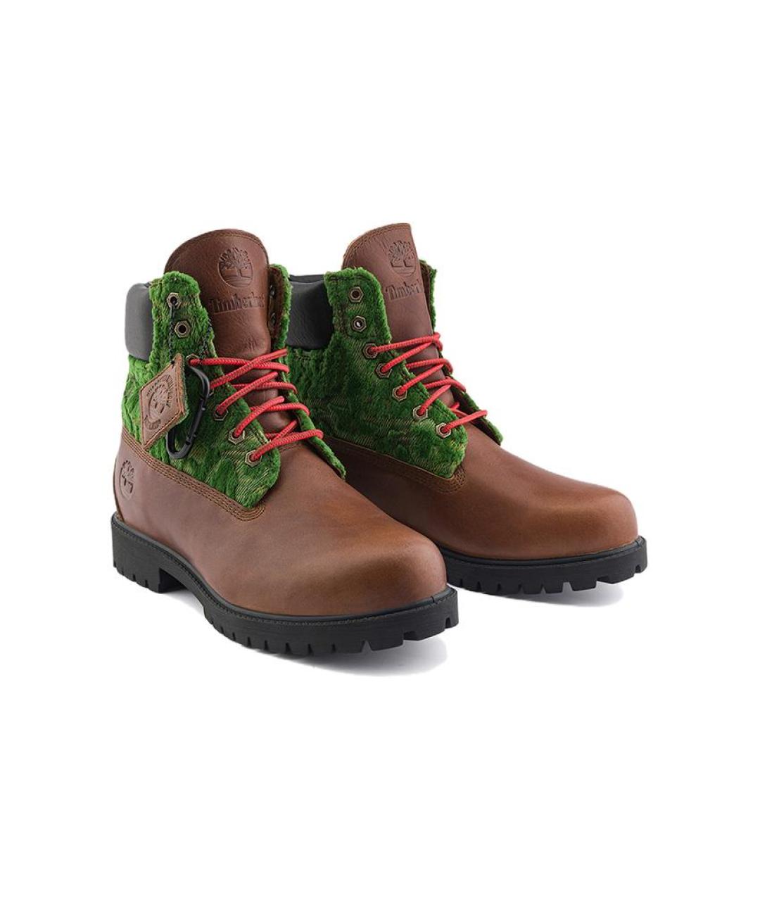 TIMBERLAND Коричневые высокие ботинки, фото 2