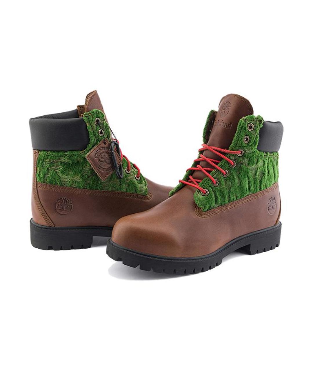 TIMBERLAND Коричневые высокие ботинки, фото 4