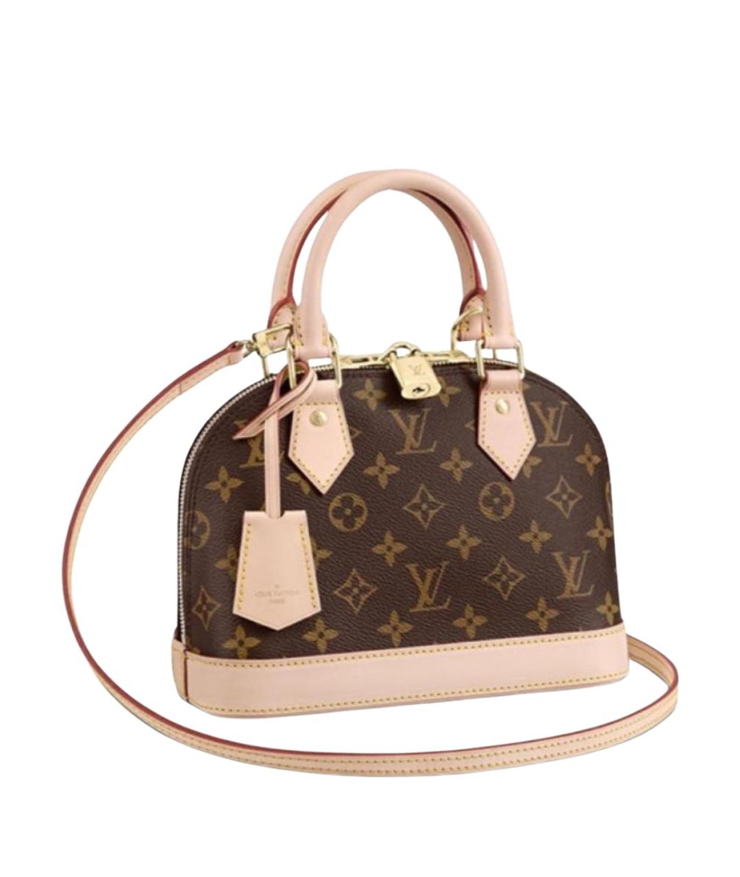 SAINT LAURENT Коричневая сумка с короткими ручками, фото 1