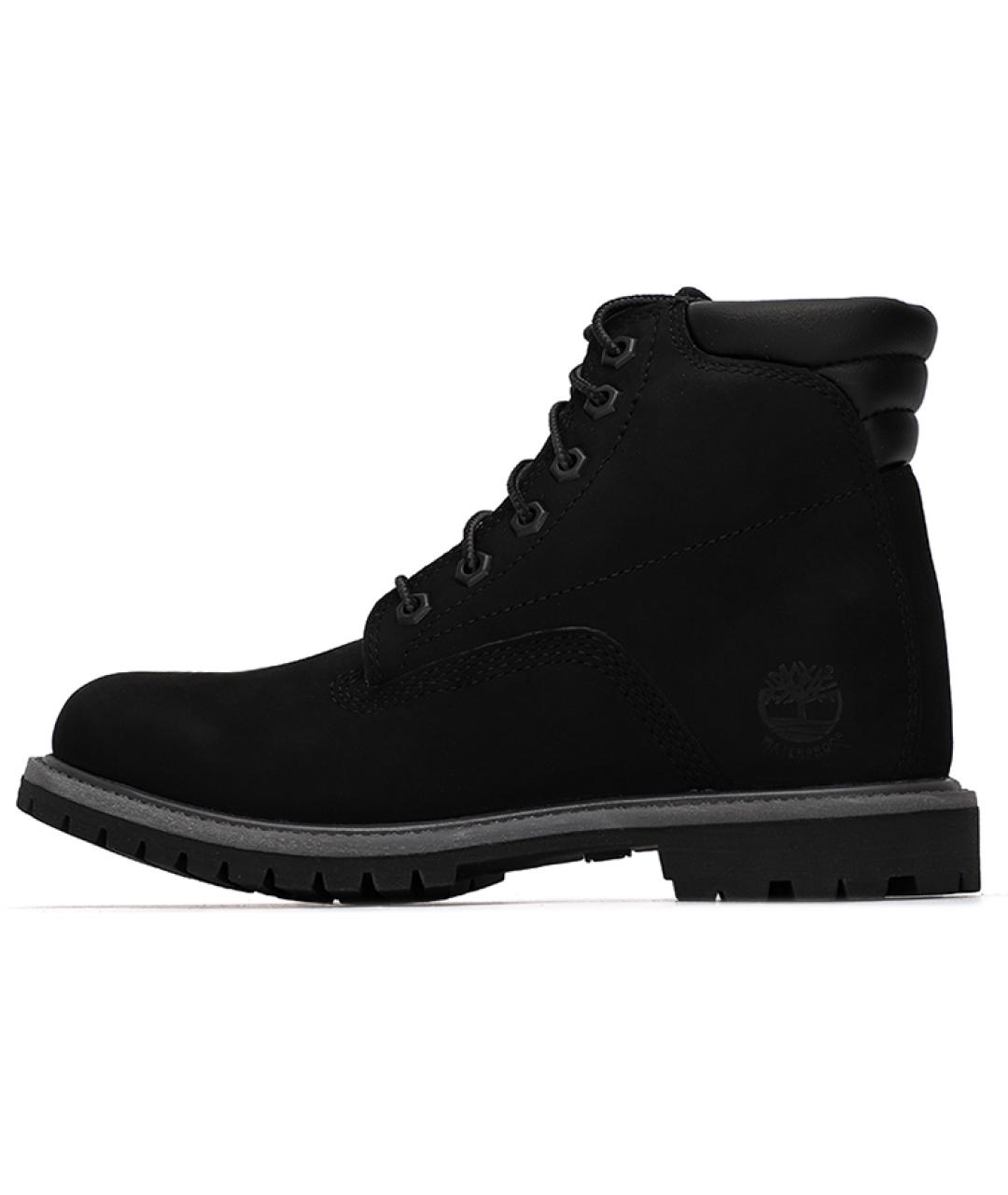 TIMBERLAND Черные нубуковые полусапоги, фото 2