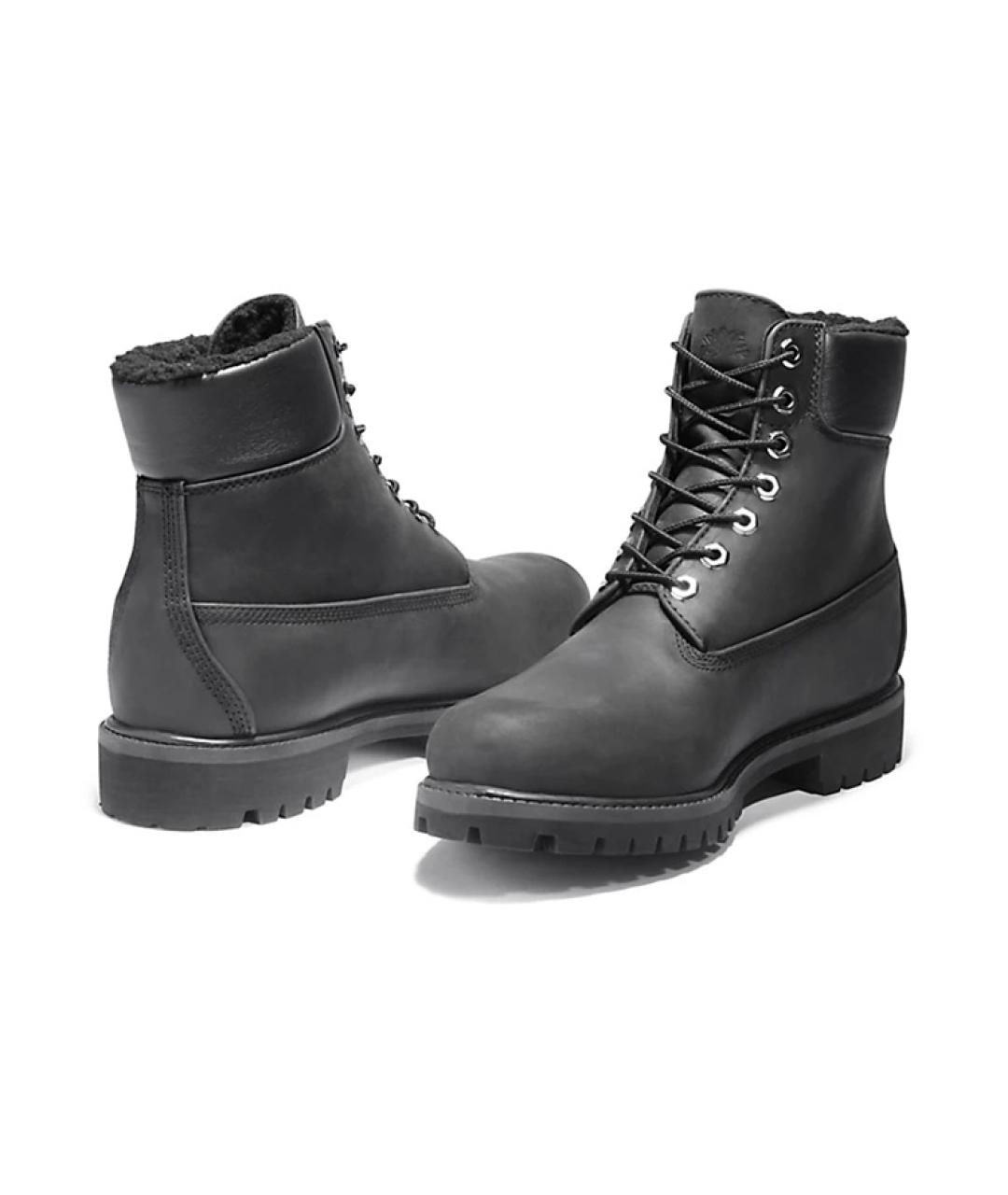 TIMBERLAND Черные высокие ботинки, фото 4