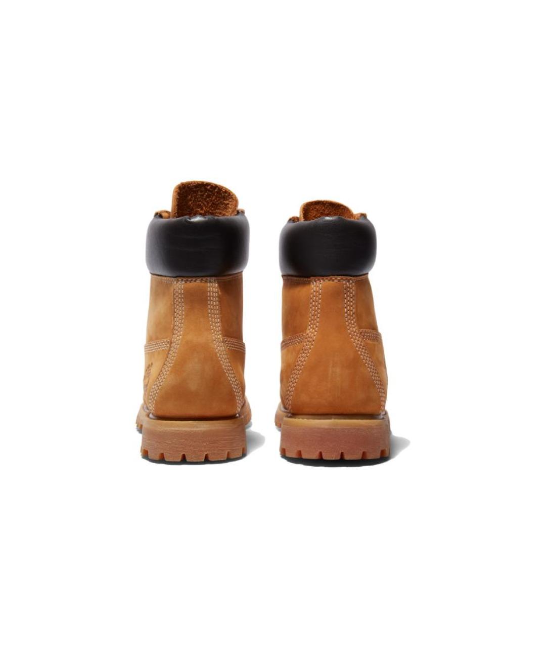 TIMBERLAND Горчичные нубуковые сапоги, фото 4
