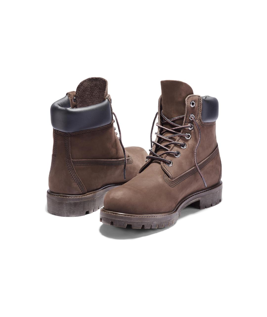 TIMBERLAND Коричневые высокие ботинки, фото 3