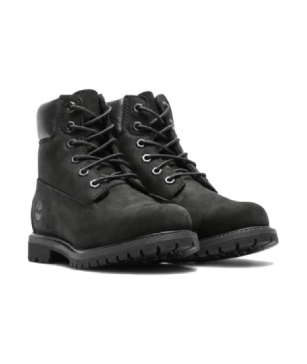 TIMBERLAND Черные нубуковые сапоги, фото 3