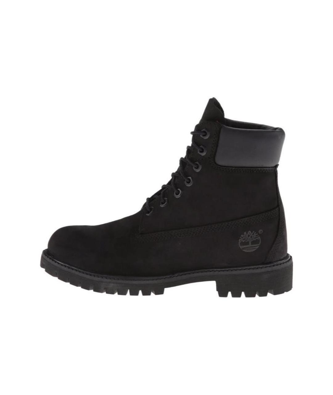 TIMBERLAND Черные нубуковые сапоги, фото 2