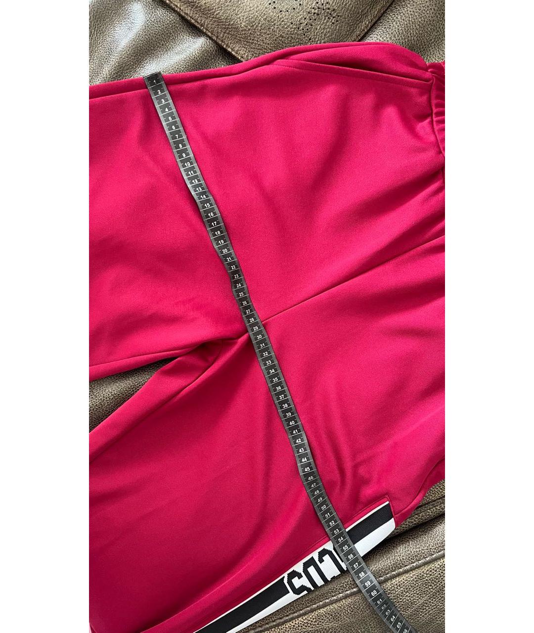 GCDS Бордовые спортивные брюки и шорты, фото 5