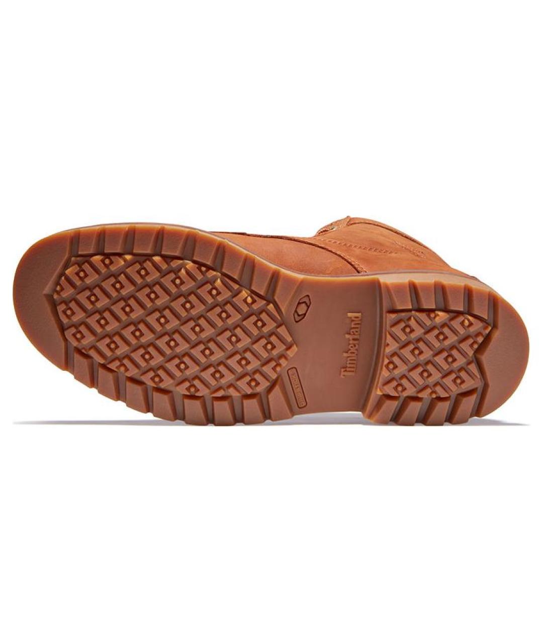 TIMBERLAND Коричневые кожаные высокие ботинки, фото 4