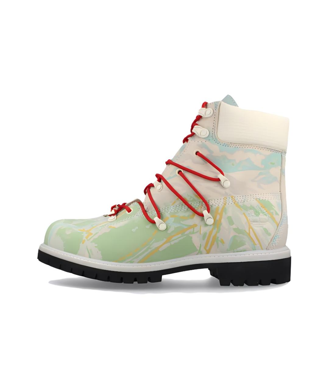 TIMBERLAND Белые высокие ботинки, фото 2