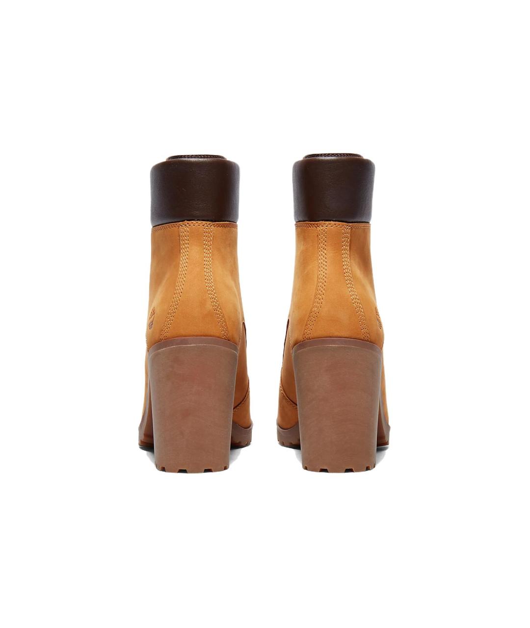 TIMBERLAND Горчичные нубуковые сапоги, фото 5