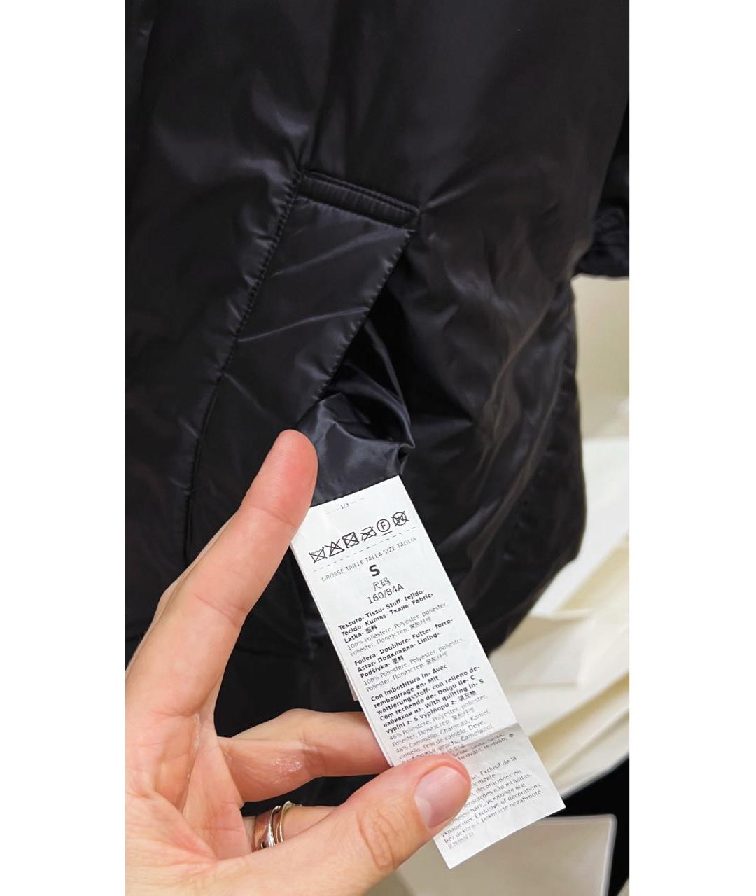 MAX MARA THE CUBE Черный жилет, фото 3