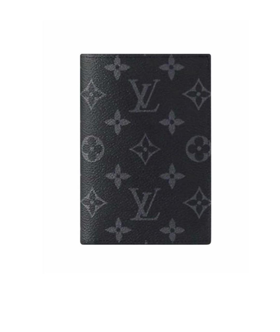 LOUIS VUITTON Черная визитница, фото 4