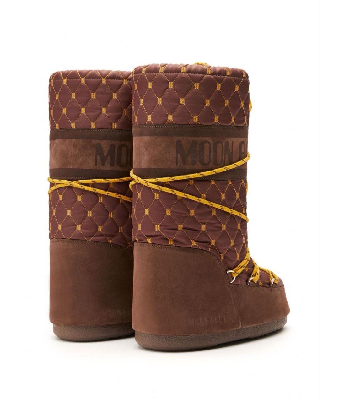 MOON BOOT Коричневые ботинки, фото 4