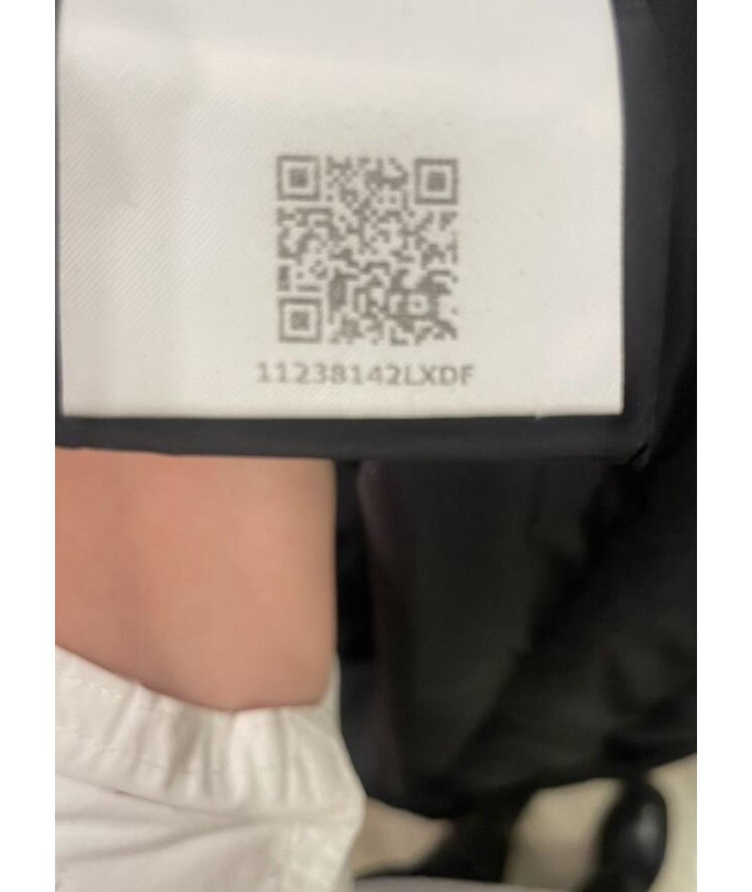 MONCLER Черный синтетический пуховик, фото 9