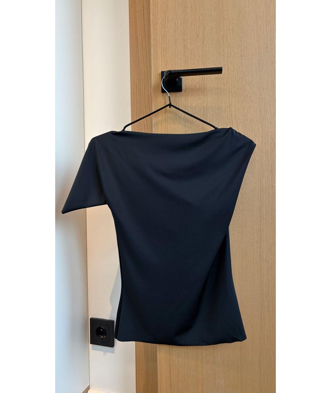 KHY Черная хлопковая футболка, фото 3