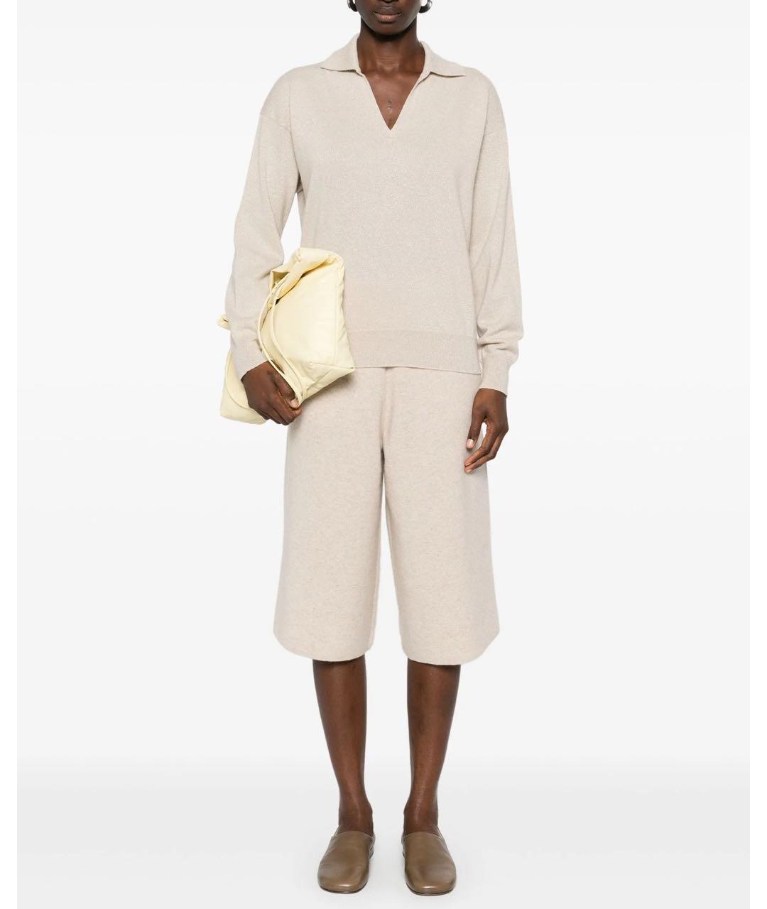 MAX MARA Бежевые кюлоты, фото 2