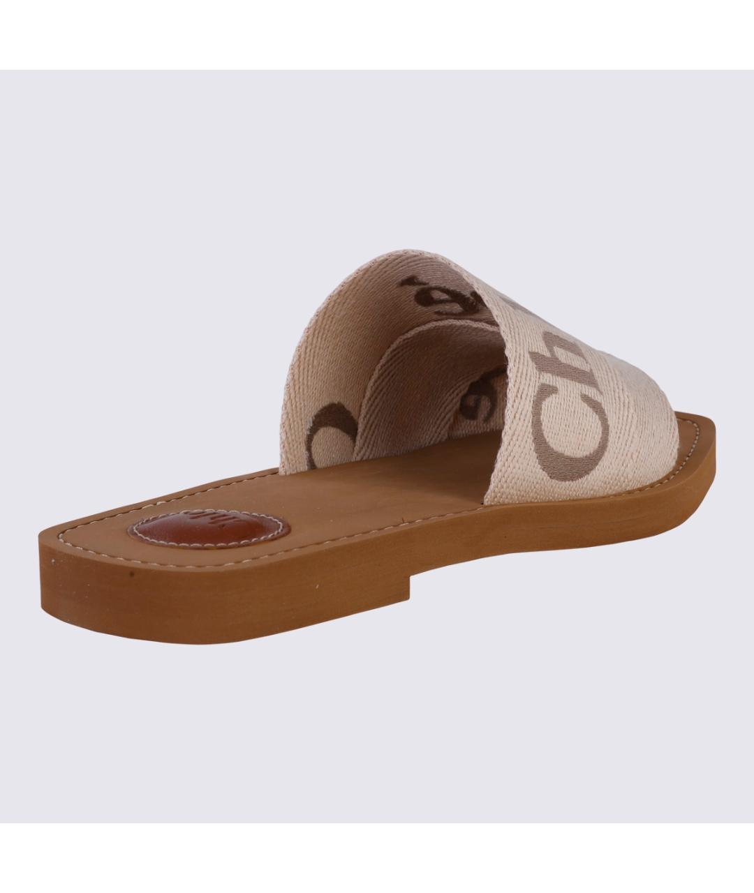 CHLOE Бежевые сандалии, фото 2