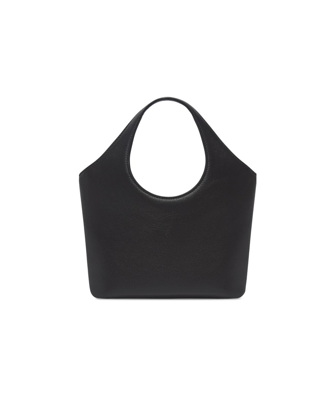 BALENCIAGA Черная кожаная сумка через плечо, фото 5