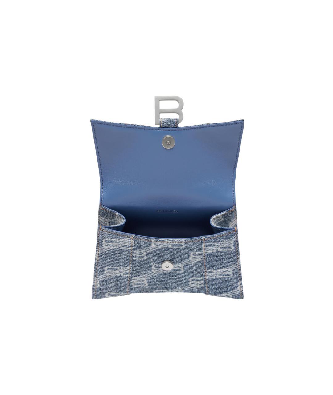 BALENCIAGA Синяя сумка через плечо, фото 5