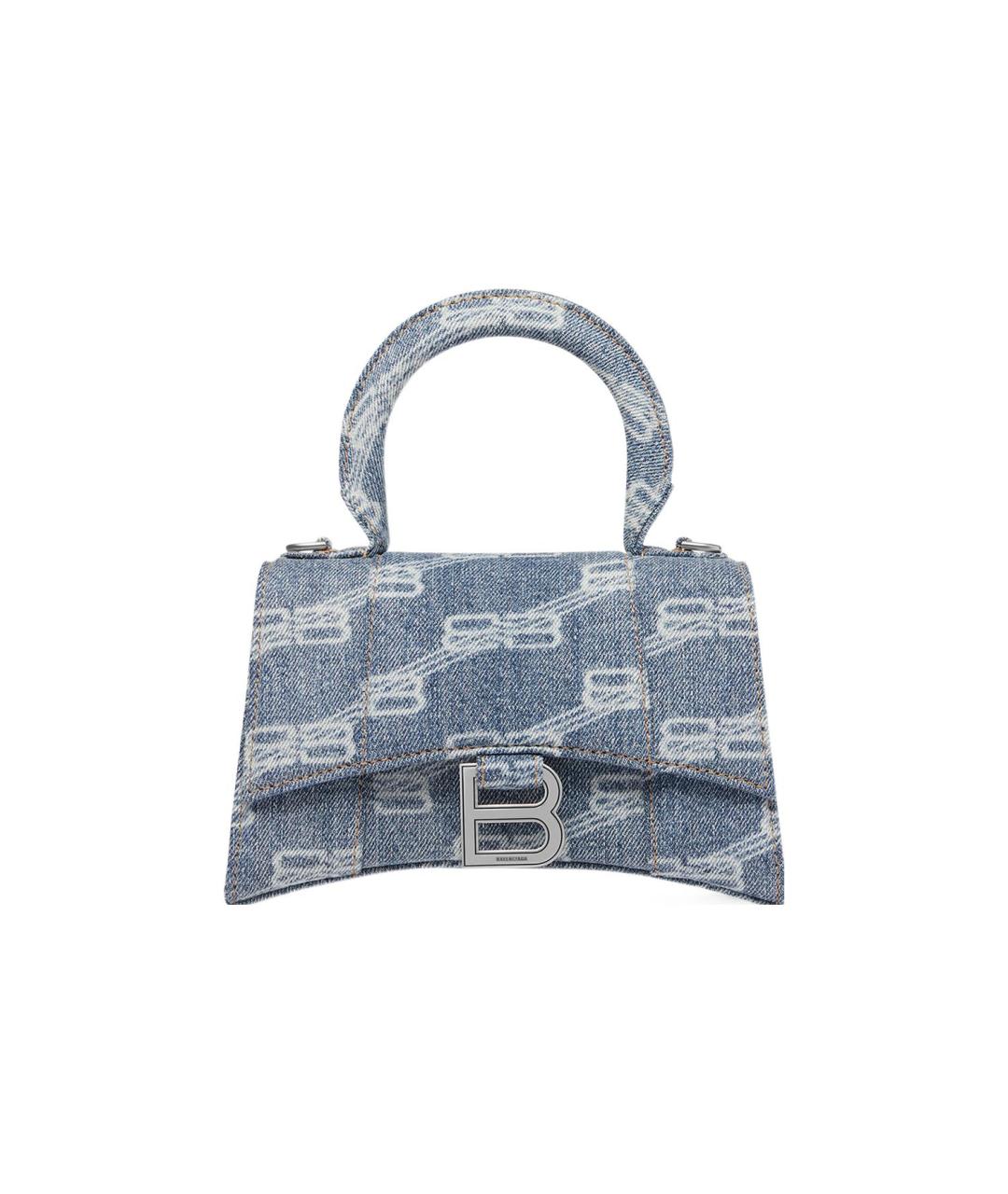 BALENCIAGA Синяя сумка через плечо, фото 7