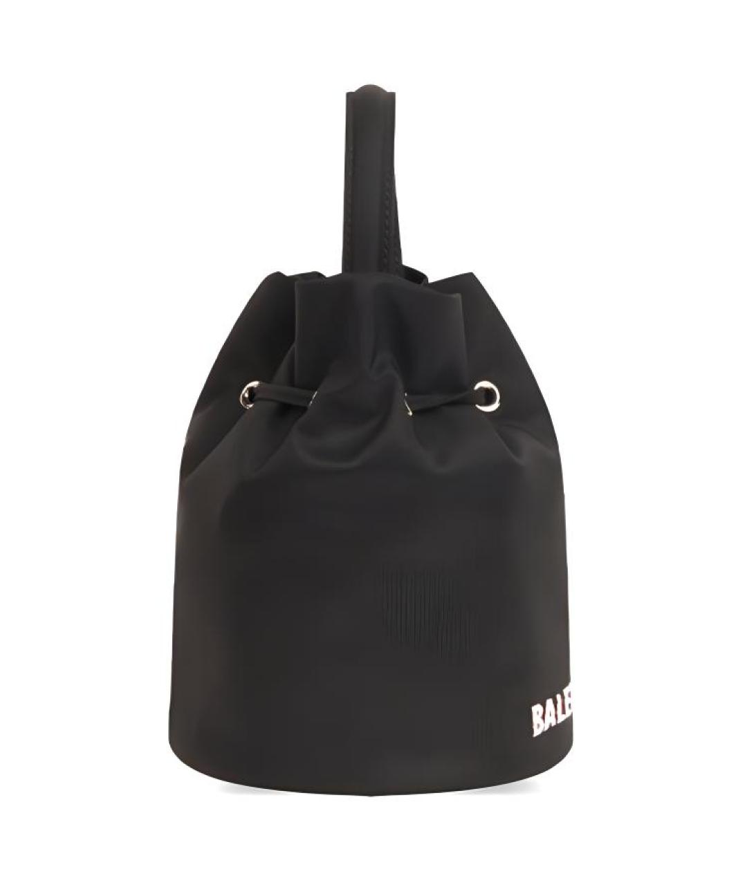 BALENCIAGA Черная хлопковая сумка через плечо, фото 2