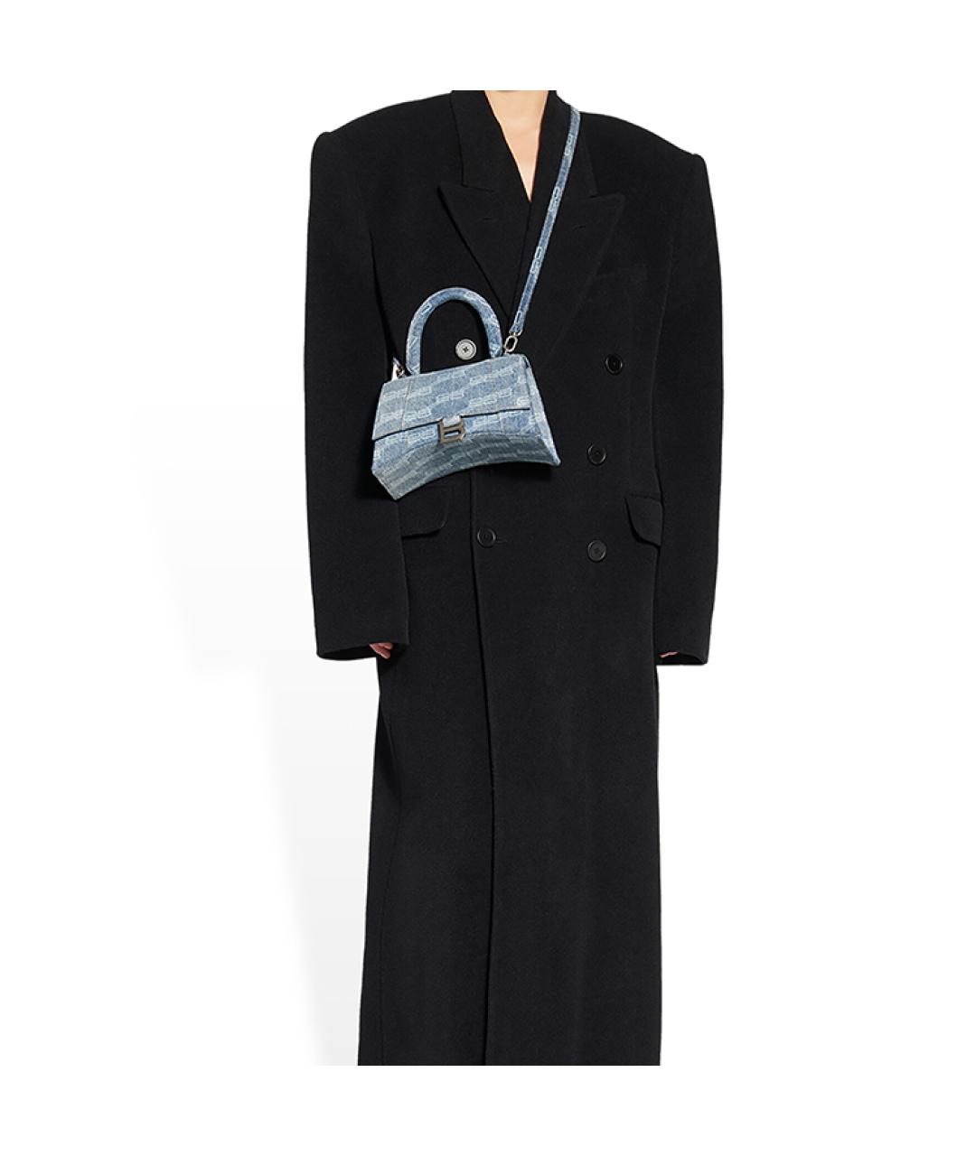 BALENCIAGA Синяя сумка через плечо, фото 7