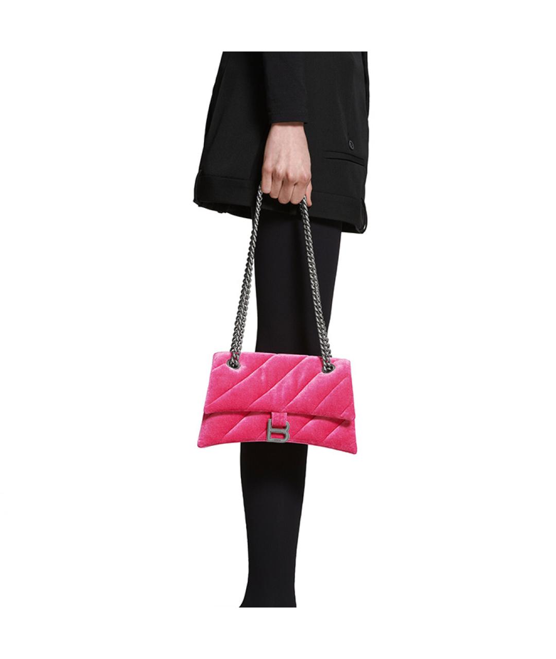 BALENCIAGA Розовая сумка через плечо, фото 8