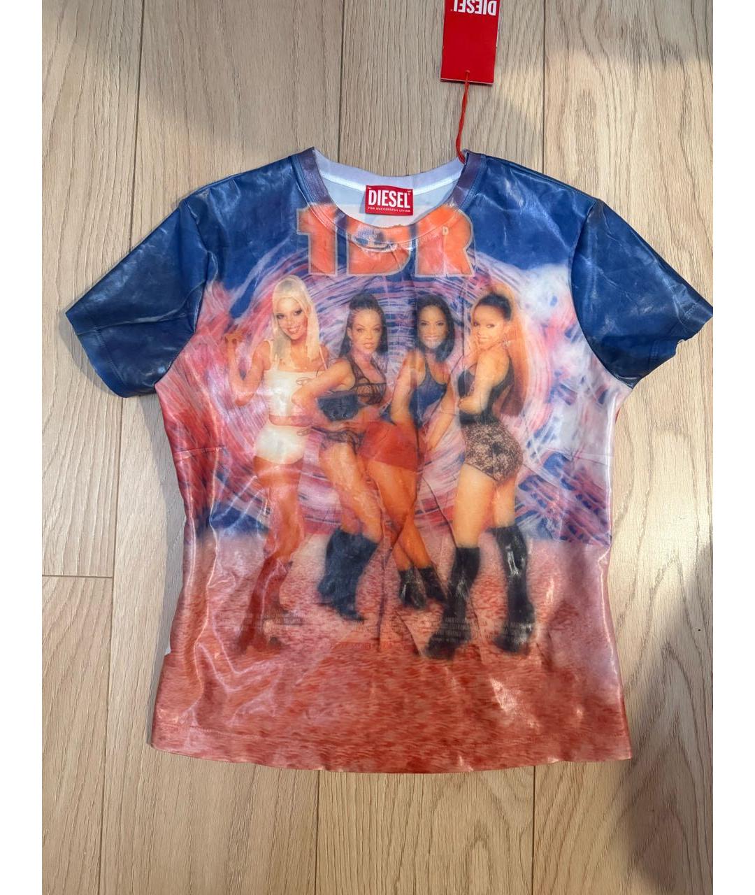 DIESEL Мульти полиэстеровая футболка, фото 5