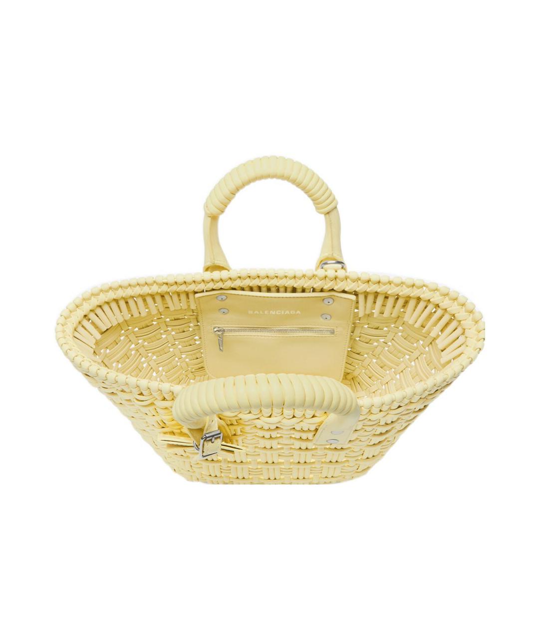 BALENCIAGA Желтая сумка через плечо, фото 4