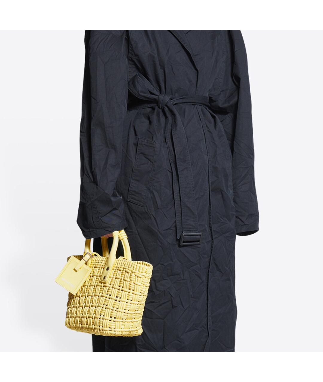 BALENCIAGA Желтая сумка через плечо, фото 6