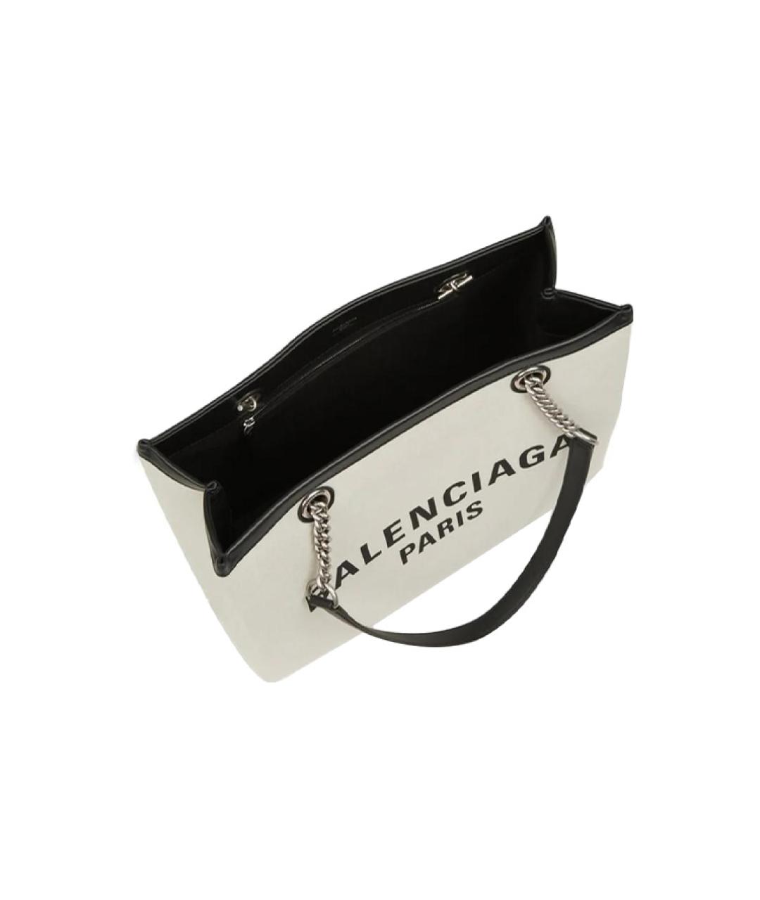 BALENCIAGA Белая сумка через плечо, фото 4