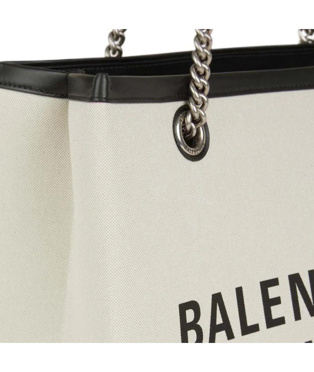 BALENCIAGA Белая сумка через плечо, фото 5